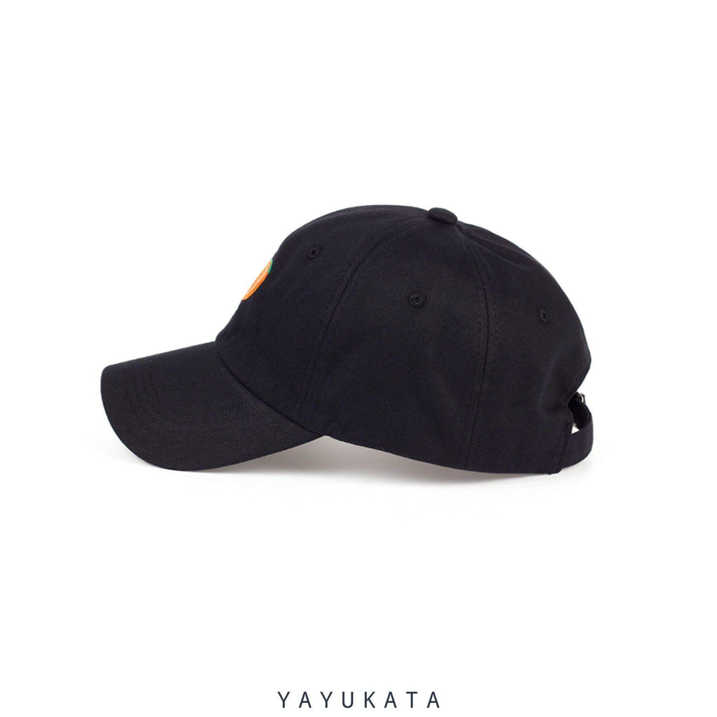 YAYUKATA Caps & Hats Black YAYUKATA "PEACH" Cap