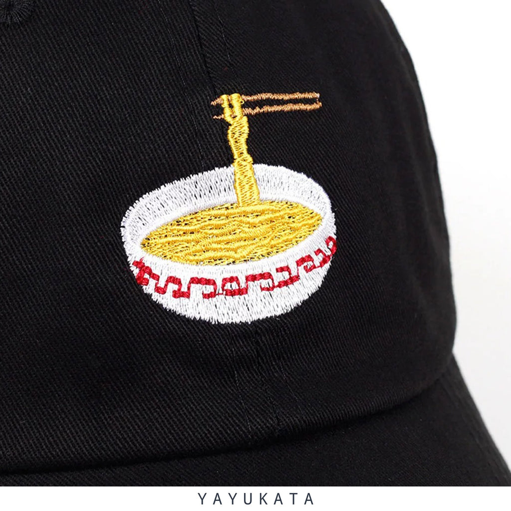 YAYUKATA Caps & Hats ZR3 "RAMEN" Embroidered Cap