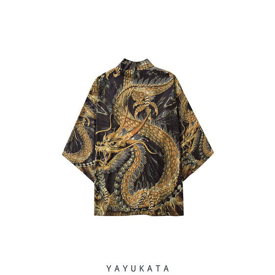 YU3 Chinese Dragon Print Kimono