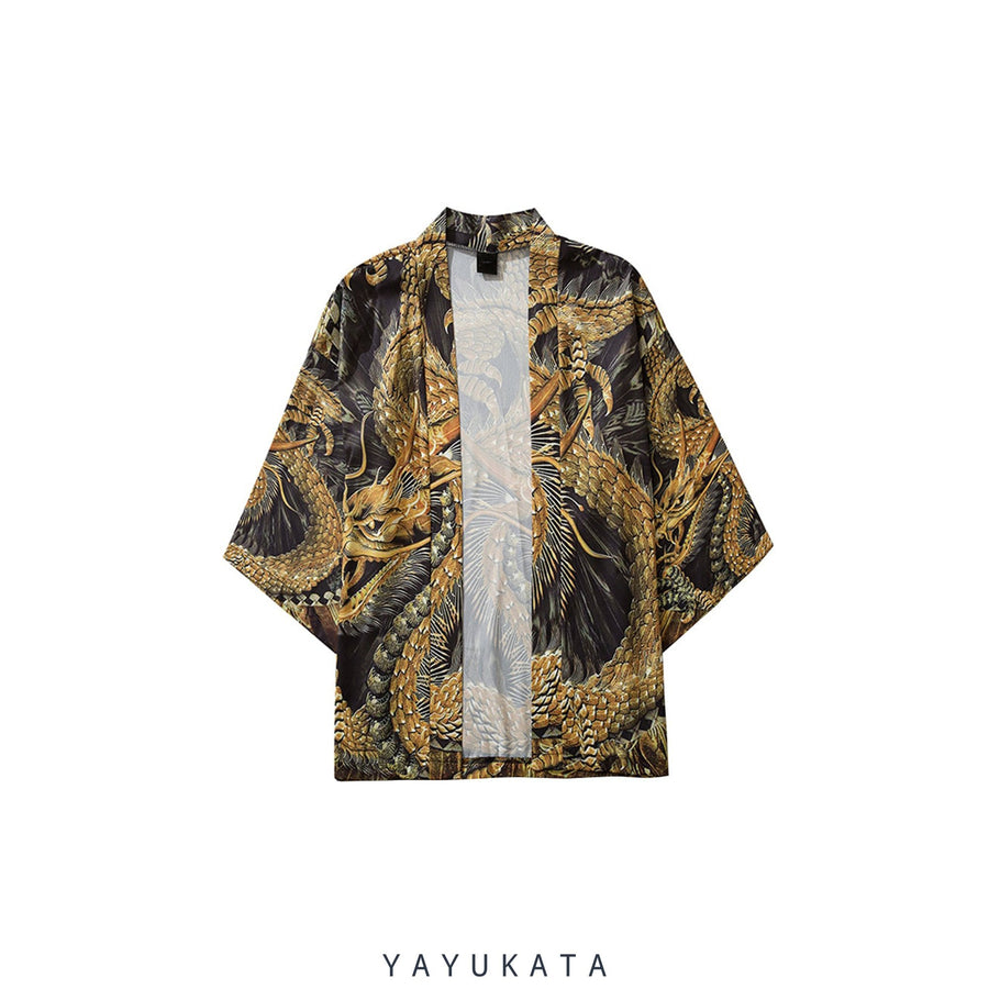 YU3 Chinese Dragon Print Kimono – YAYUKATA