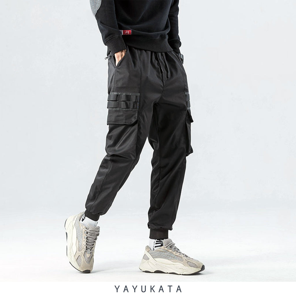 YAYUKATA Pants & Shorts BLACK / M TR1 Mutli Pocket Harajuku Sweatpants