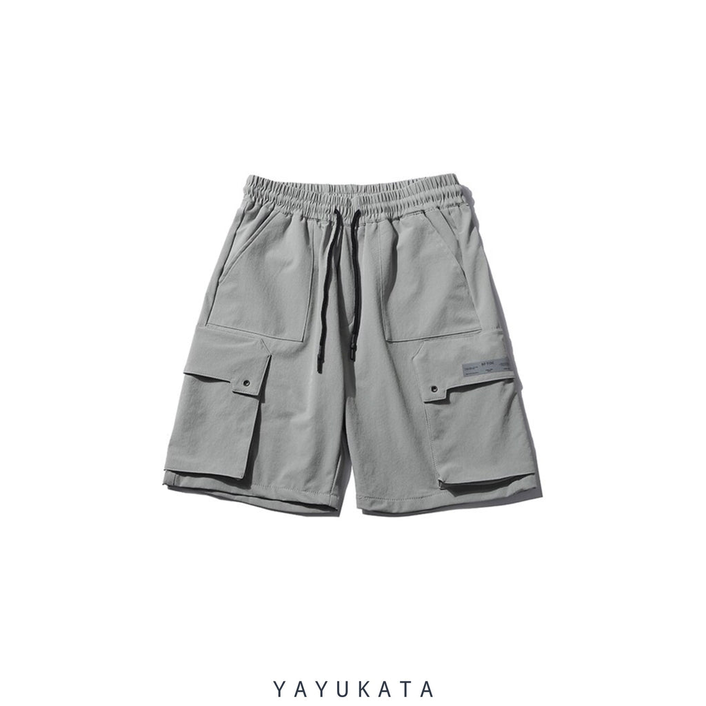 YAYUKATA Pants & Shorts GRAY / L MX5 Casual Streetwear Cargo Shorts
