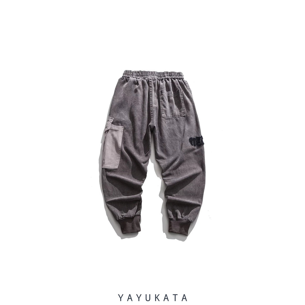 YAYUKATA Pants & Shorts ZR7 Casual Multi Pocket Joggers