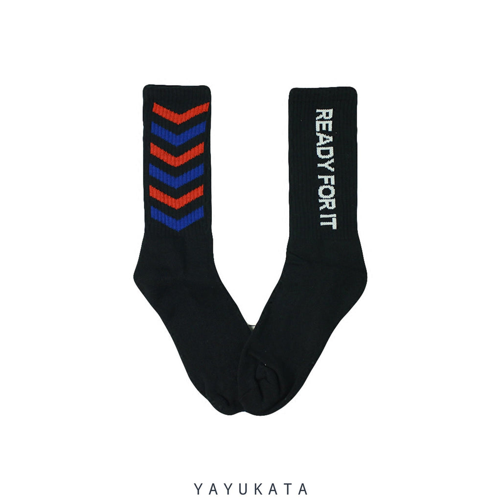 YAYUKATA Socks BLACK KD4 "Chūshō" Street Socks
