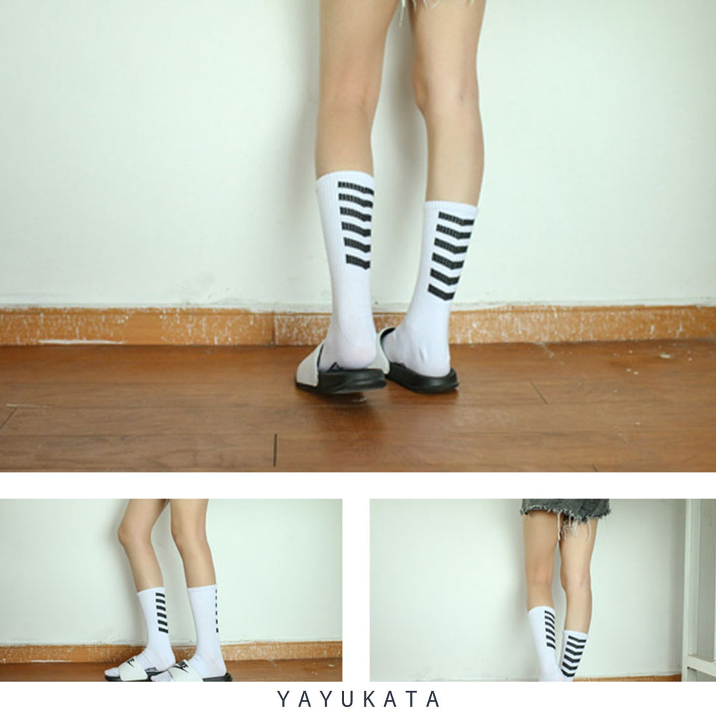 FF2 Striped Harajuku Socks
