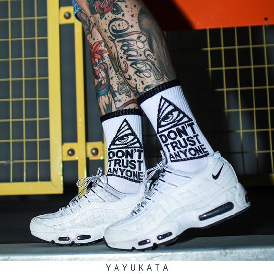 YAYUKATA Socks WHITE BN4 Casual Sneaker Socks