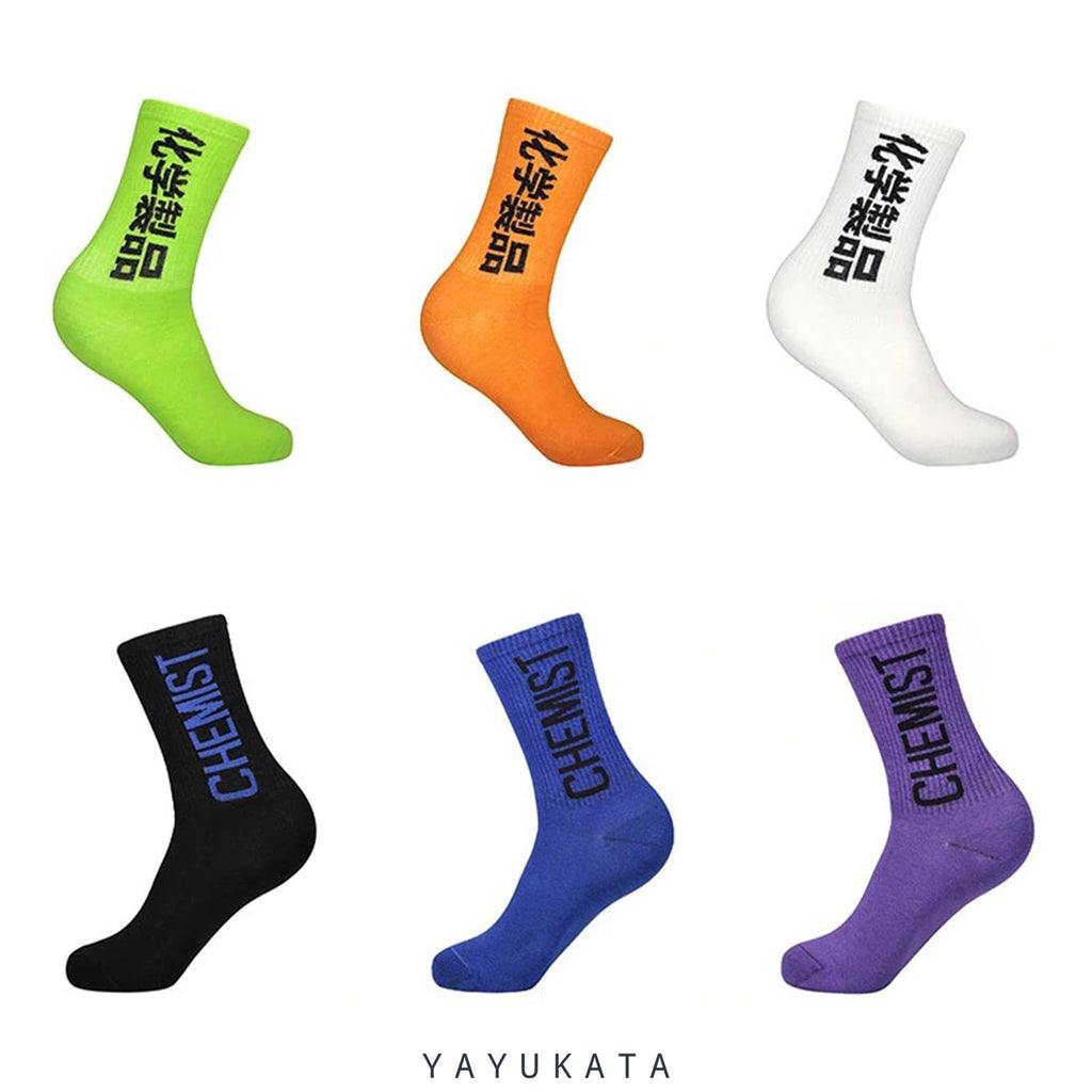 MB4 Chinese Style Printed Harajuku Socks