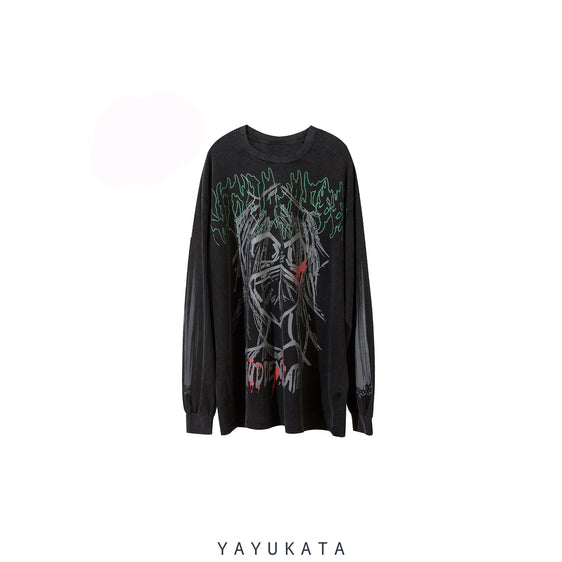 VE0 Loose Harajuku Streetwear Sweater