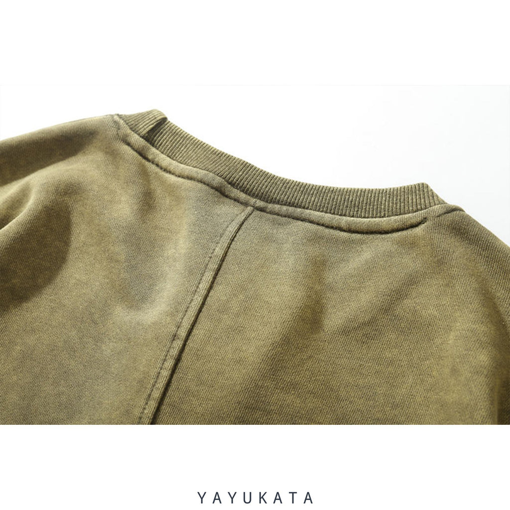 YAYUKATA Sweaters FF1 Distressed Streetwear Sweater