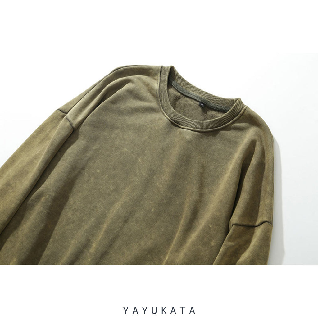 YAYUKATA Sweaters FF1 Distressed Streetwear Sweater