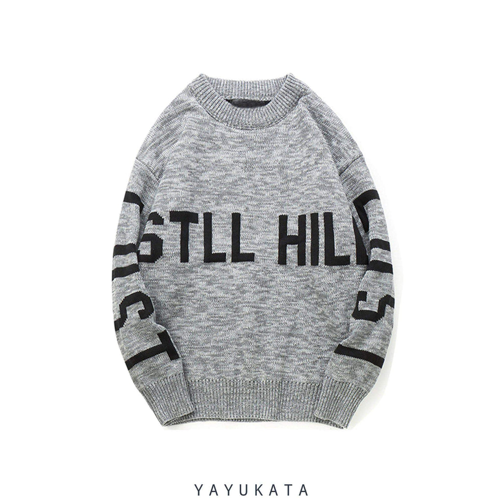 YAYUKATA Sweaters Gray / L YAYUKATA YU3 Oversize Sweater