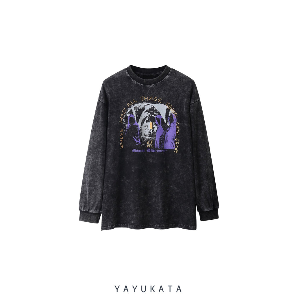 VB4 "Ghost" Print Sweater