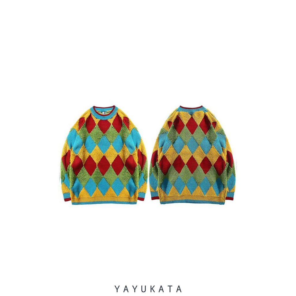 YJ4 Knitted Harajuku Sweater