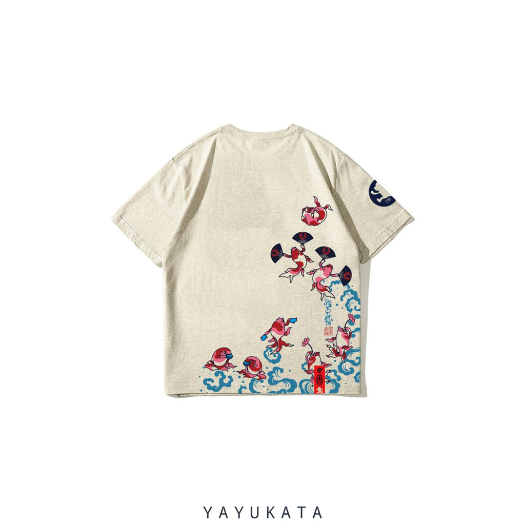 YAYUKATA Tees KHAKI / M MV7 Summer Style Streetwear Tee